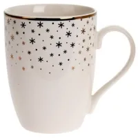 Кружка Golden Rim 42822 330 мл/ Фарфор/ Белый