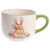 Кружка Easter Пара кроликов 350 мл/ Керамика/ Белый