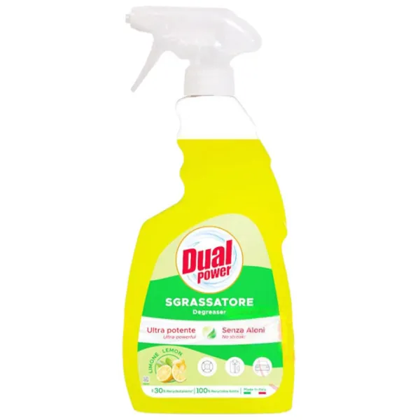 Средство Dual Power Ultra Sgrassatore Limone DS9102 Спрей/ для удаления жира photo 1