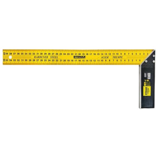 Echer RTRMAX RH12440 400 mm Dreptunghiular/ Oțel photo 1