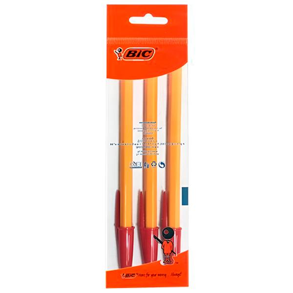 Set pixuri cu bila BIC Orange Fine Cantitatea în set - 3 photo 1 Set pixuri cu bila BIC Orange Fine Cantitatea în set - 3 photo 1