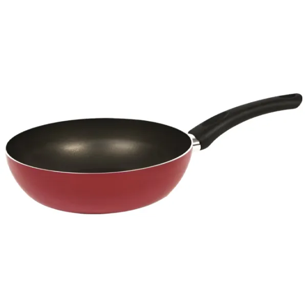 Tigaie Ravelli Wok N10 Universală/ 28 cm/ Red photo 1