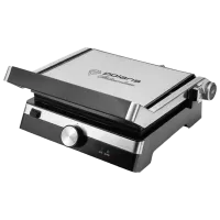 Электрогриль Polaris PGP1502 Контактный/ 2000 Вт/ Черный Нержавеющая сталь