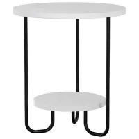 Журнальный столик Showdeko Corro Side M.SH.20968.2 Белый