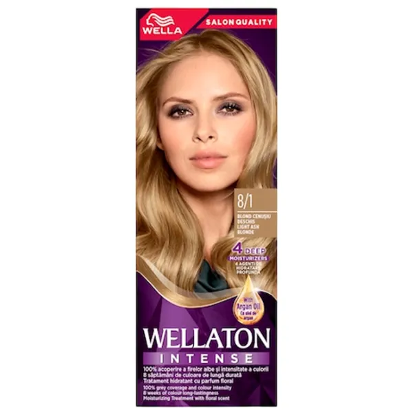 Краска для волос Wella Wellaton 1055793 Код цвета: 8/ 1, 110 мл photo 1 Краска для волос Wella Wellaton 1055793 Код цвета: 8/ 1, 110 мл photo 1