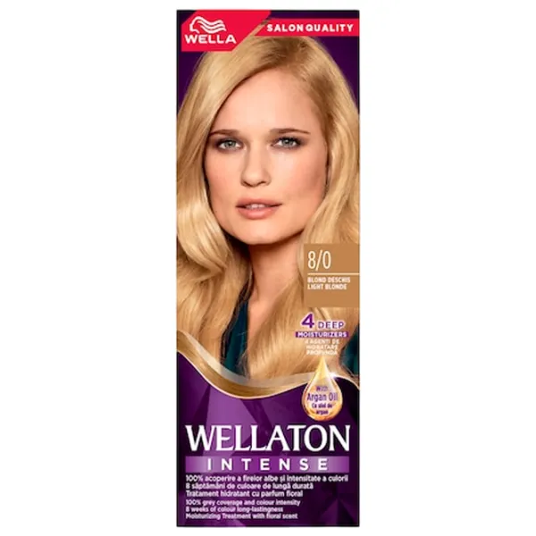Краска для волос Wella Wellaton 1055792 Код цвета: 8/ 0, 110 мл photo 1 Краска для волос Wella Wellaton 1055792 Код цвета: 8/ 0, 110 мл photo 1