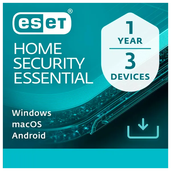 Antivirus ESET Home Security Essential 1 year 3 devices 3/ Card photo 1