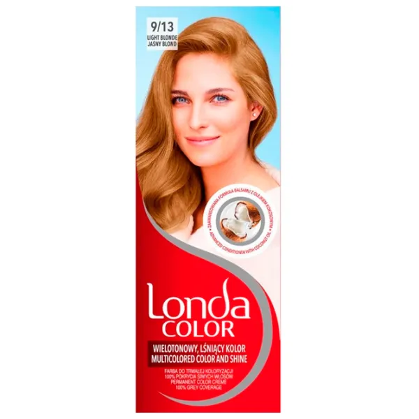 Краска для волос Londa Color 1055685 Код цвета: 9/ 13, 110 мл photo 1 Краска для волос Londa Color 1055685 Код цвета: 9/ 13, 110 мл photo 1