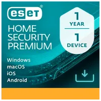 Antivirus ESET Home Security Premium For 1 year for 1 device 1 Устройство/ Карточка