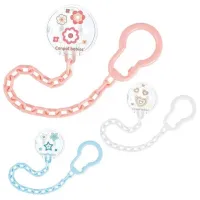 Клипса для пустышки Универсальный Canpol Newborn baby 10/ 877 Унисекс/ 0 месяцев -/ Разноцветный