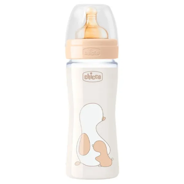 Бутылочка для кормления Chicco Original Touch 277201 Для девочек/ 240 мл/ Прозрачный photo 1
