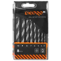 Набор сверл Dnipro-M 2712 Cталь