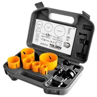 Набор коронок Tolsen 75860 Cталь/ Шестигранный