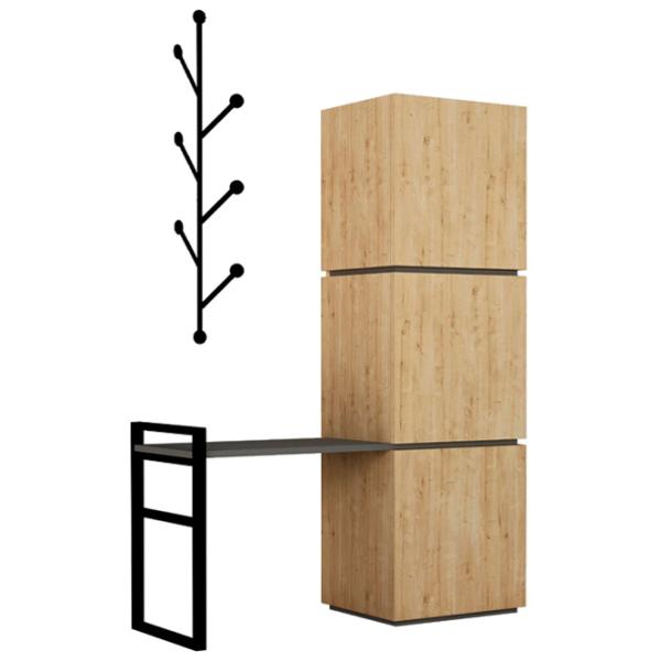 Dulap pentru antreu Showdeko Mello PAL/ Oak photo 1
