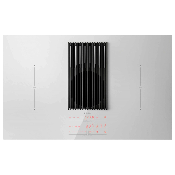 Plită încorporabilă cu inducție Elica Nicolatesla Libra WH/ A/ 83 Vitroceramică/ White photo 1