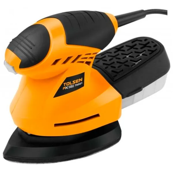 Șlefuitor Tolsen 79561 Cu vibrații/ 200 W/ Yellow photo 1 Șlefuitor Tolsen 79561 Cu vibrații/ 200 W/ Yellow photo 1