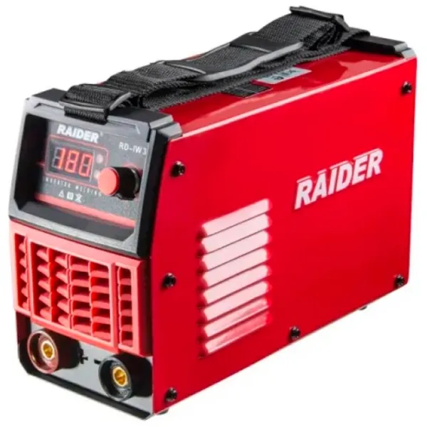 Сварочный аппарат Raider RD-IW31 230 В ручная дуговая (MMA)/ Красный photo 1 Сварочный аппарат Raider RD-IW31 230 В ручная дуговая (MMA)/ Красный photo 1