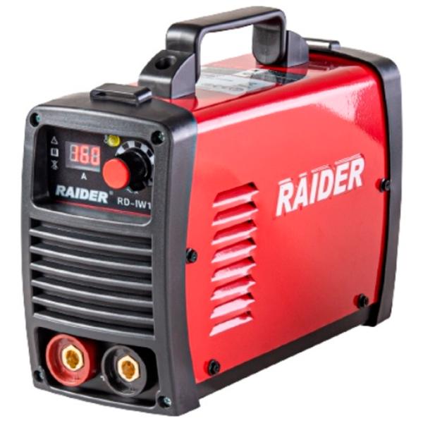 Aparat de sudat Raider RD-IW180 230 V cu electrod (MMA)/ Red photo 1 Aparat de sudat Raider RD-IW180 230 V cu electrod (MMA)/ Red photo 1