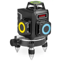 Лазерный нивелир Crown CT44088-R TB линейный/ Аккумулятор