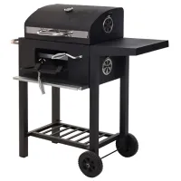 Grătar Vaggan 44700 Brichete, cărbuni/ Mobil