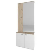 Шкаф для прихожей Sokme Барселона 2 ДСП/ White