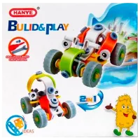 Constructor Hanye Mașină-scuter 2in1 Transport/ Multicolor