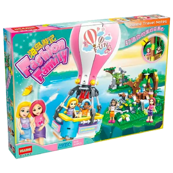 Конструктор Hsanhe Island Travel Notes Фигуры/ Разноцветный photo 1