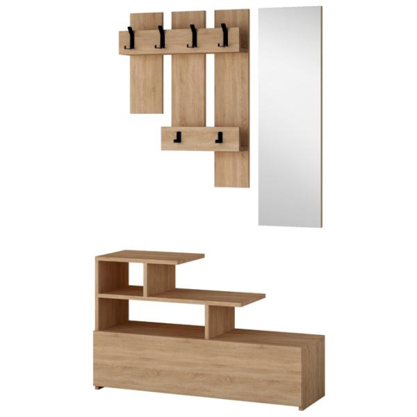 Dulap pentru antreu Showdeko Vesty PAL/ Oak photo 1 Dulap pentru antreu Showdeko Vesty PAL/ Oak photo 1