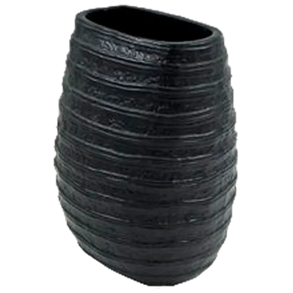 Vază AndreaFontebasso 1760 AF Zimbabwe Ceramică/ Black photo 1