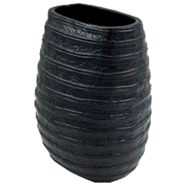 Vază AndreaFontebasso 1760 AF Zimbabwe Ceramică/ Black photo 1