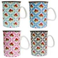 Cană PS 36177 350 ml/ Ceramică/ Transparent