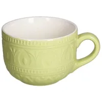 Ceașcă Tognana Relief 600 ml/ Ceramică/ Lime