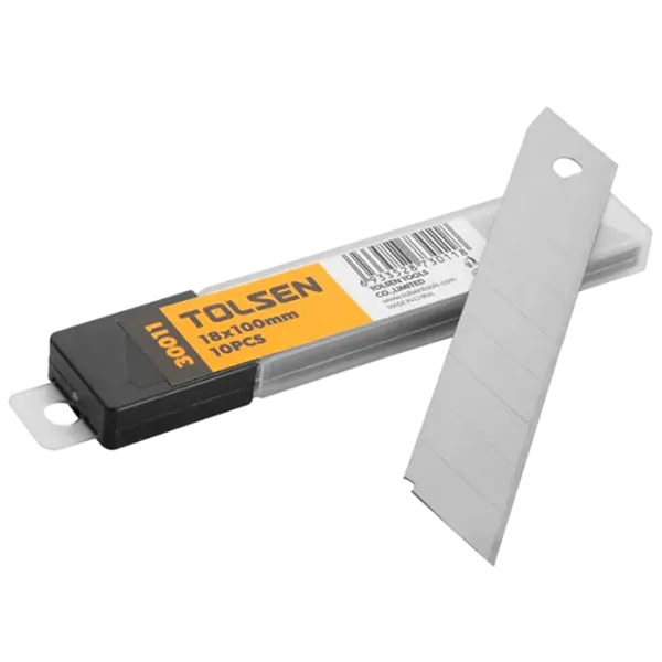 Set de lame Tolsen 30011 Oțel/ 18 mm photo 1 Set de lame Tolsen 30011 Oțel/ 18 mm photo 1