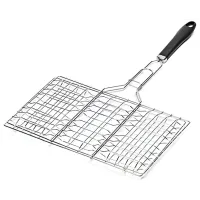 Plasă pentru grătar BBQ 20853 Oțel inoxidabil/ 350 x 220 mm