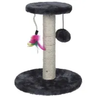 Когтеточка для кошек Cats Collection 41724 Столбик/ Напольная/ Серый