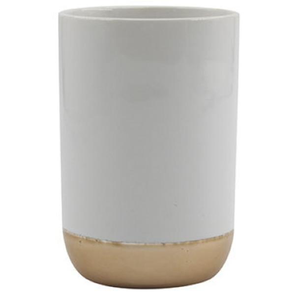 Pahar pentru periuțe de dinți MSV Amman Ceramică/ White/ Pe masă photo 1 Pahar pentru periuțe de dinți MSV Amman Ceramică/ White/ Pe masă photo 1