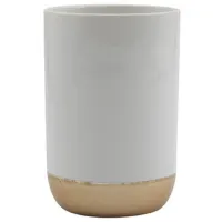 Pahar pentru periuțe de dinți MSV Amman Ceramică/ White/ Pe masă