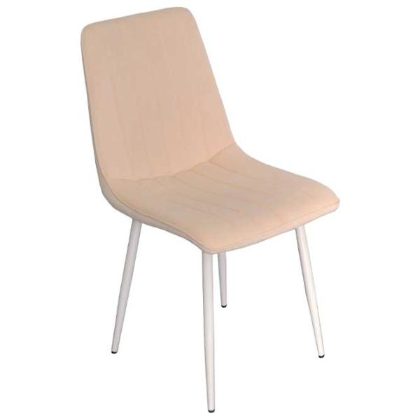 Кухонный стул Evelin XR-154 Wh Велюр/ Кремовый photo 1