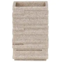 Pahar pentru periuțe de dinți MSV Lund Poliresin/ Beige/ Pe masă