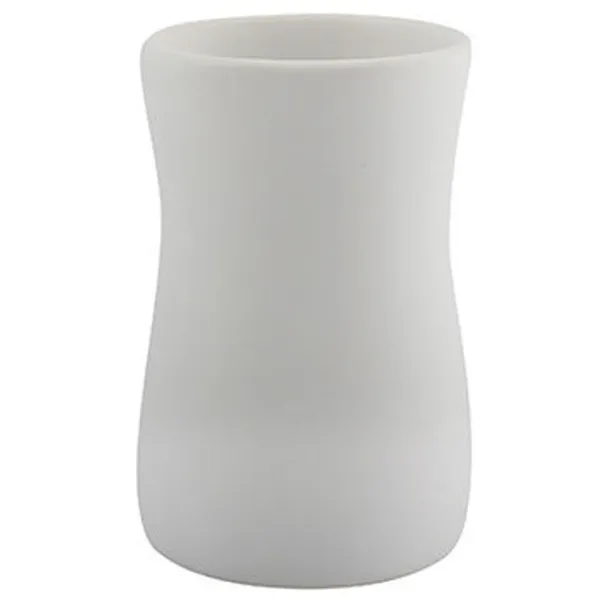 Pahar pentru periuțe de dinți MSV Palma Ceramică/ White/ Pe masă photo 1 Pahar pentru periuțe de dinți MSV Palma Ceramică/ White/ Pe masă photo 1