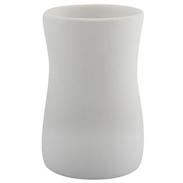 Pahar pentru periuțe de dinți MSV Palma Ceramică/ White/ Pe masă photo 1 Pahar pentru periuțe de dinți MSV Palma Ceramică/ White/ Pe masă photo 1