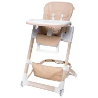 Стульчик для кормления 4Baby ICON () Трансформер/ 6 месяцев/ Бежевый