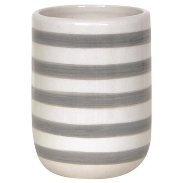 Pahar pentru periuțe de dinți MSV Seauville Ceramică/ Gray/ Pe masă photo 1 Pahar pentru periuțe de dinți MSV Seauville Ceramică/ Gray/ Pe masă photo 1