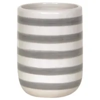 Pahar pentru periuțe de dinți MSV Seauville Ceramică/ Gray/ Pe masă