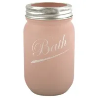 Pahar pentru periuțe de dinți MSV Nassau Sticlă/ Pink/ Pe masă