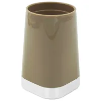 Pahar pentru periuțe de dinți Tendance 47157 Plastic/ Beige/ Pe masă