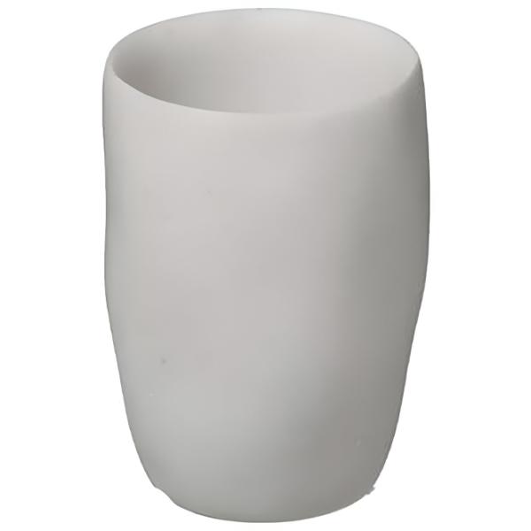 Pahar pentru periuțe de dinți Five Indonesia Poliresin/ White/ Pe masă photo 1