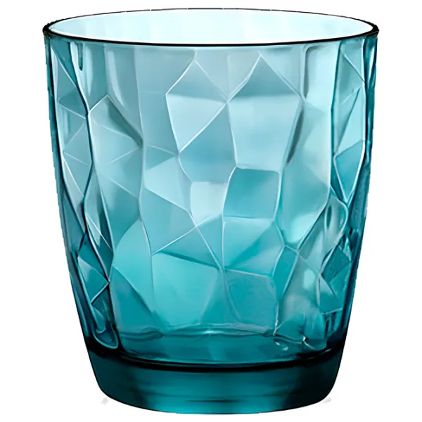 Pahar Bormioli Rocco Diamond 0.3l / Sticlă / Light Blue photo 1