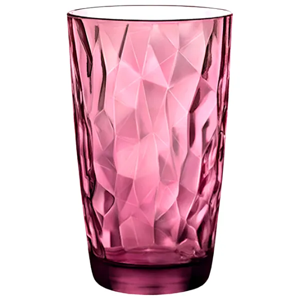 Pahar Bormioli Rocco Diamond 0.47l / Sticlă / Purple photo 1