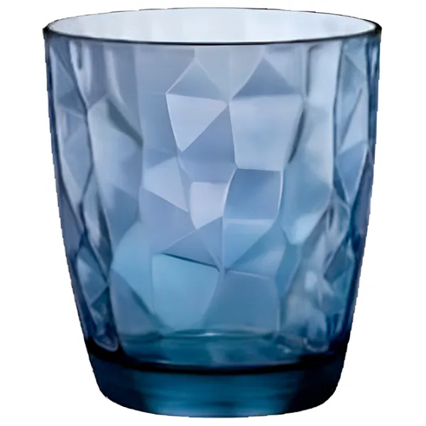 Pahar Bormioli Rocco Diamond 0.39l / Sticlă / Blue photo 1